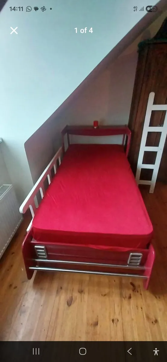 Single boys fire engne bed - Image 3