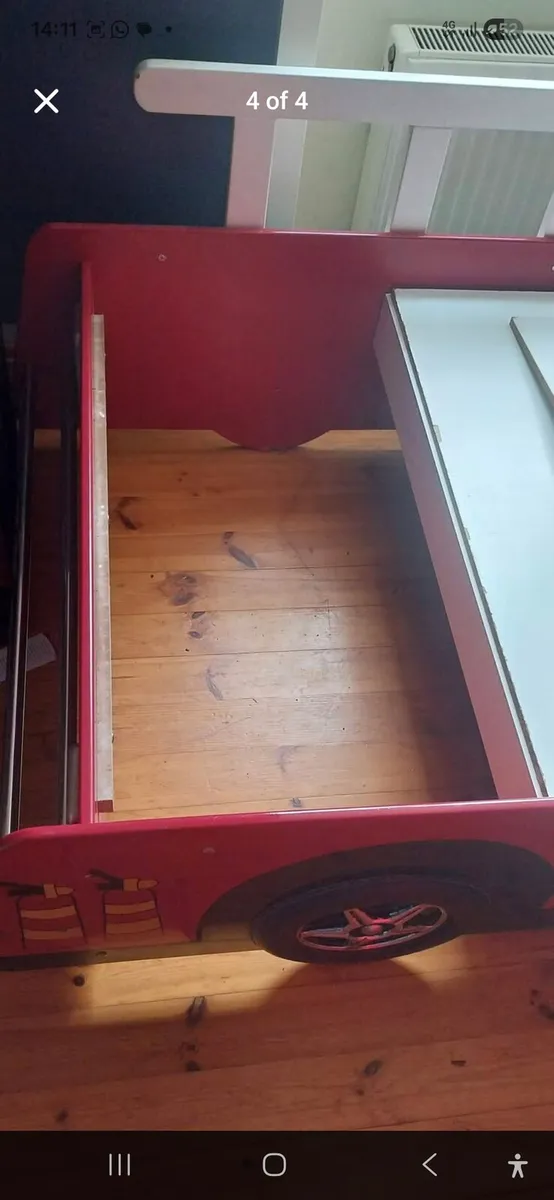 Single boys fire engne bed - Image 4