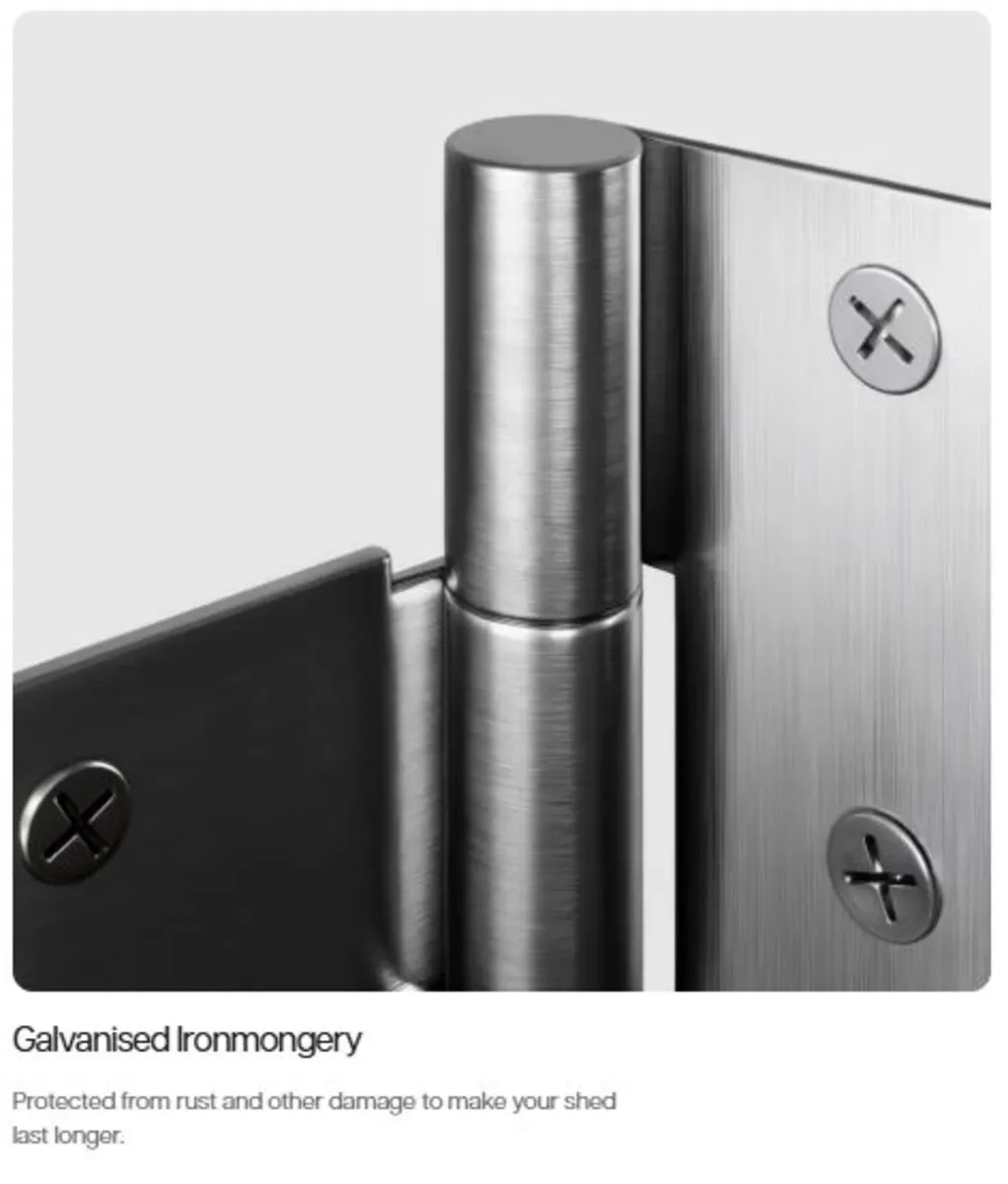 8×6 Deluxe Timber Apex Garden Summerhouses - Image 3