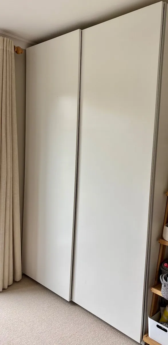 IKEA PAX wardrobe with sliding doors - Image 1