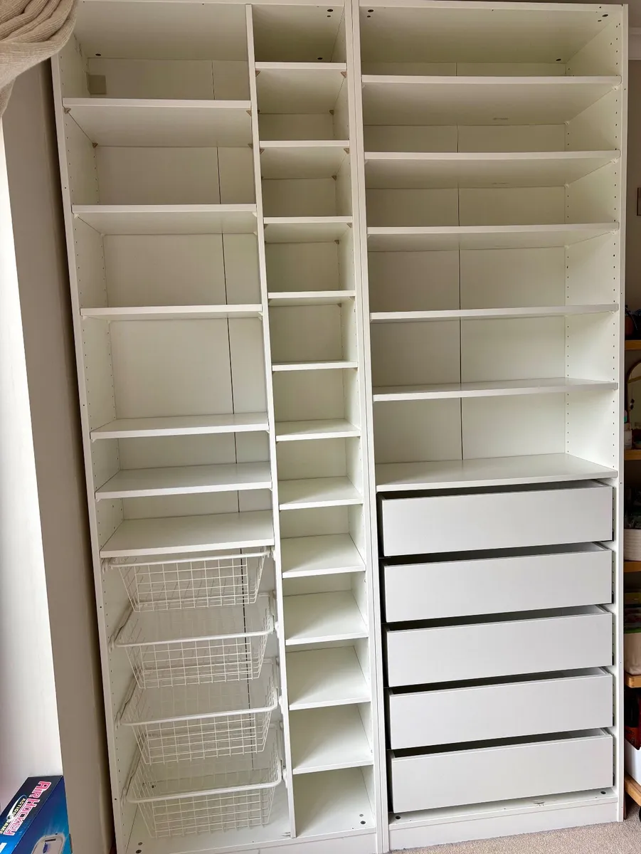 IKEA PAX wardrobe with sliding doors - Image 3