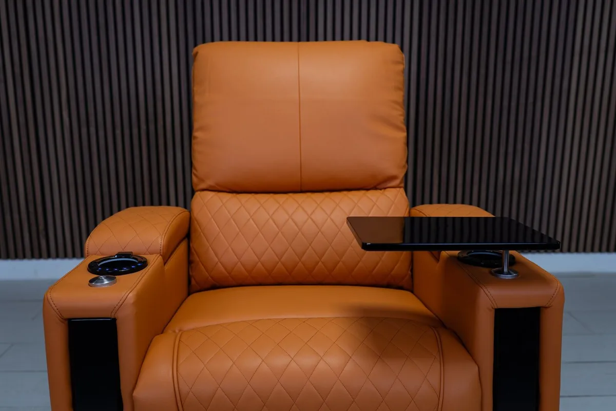 Sienna Electric Armchair Leather Recliner - Image 4