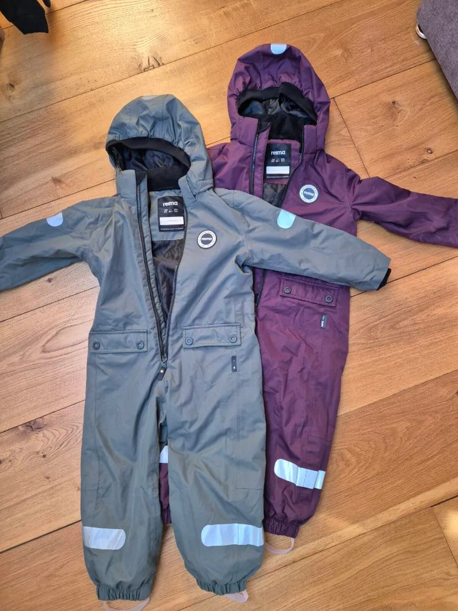Reima waterproof overalls/ rain suit 5 years - Image 1