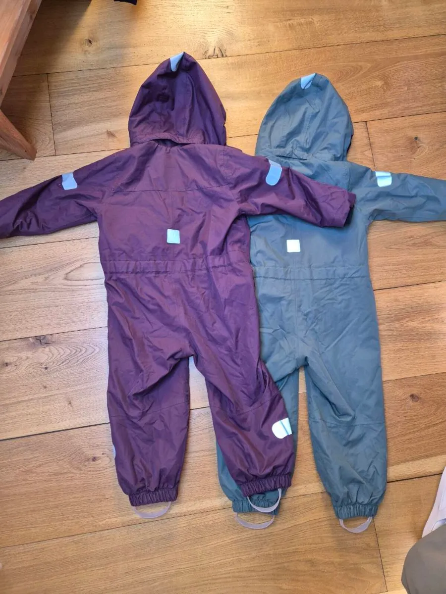 Reima waterproof overalls/ rain suit 5 years - Image 2