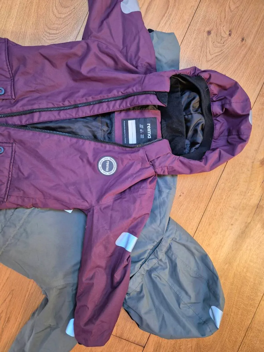 Reima waterproof overalls/ rain suit 5 years - Image 4