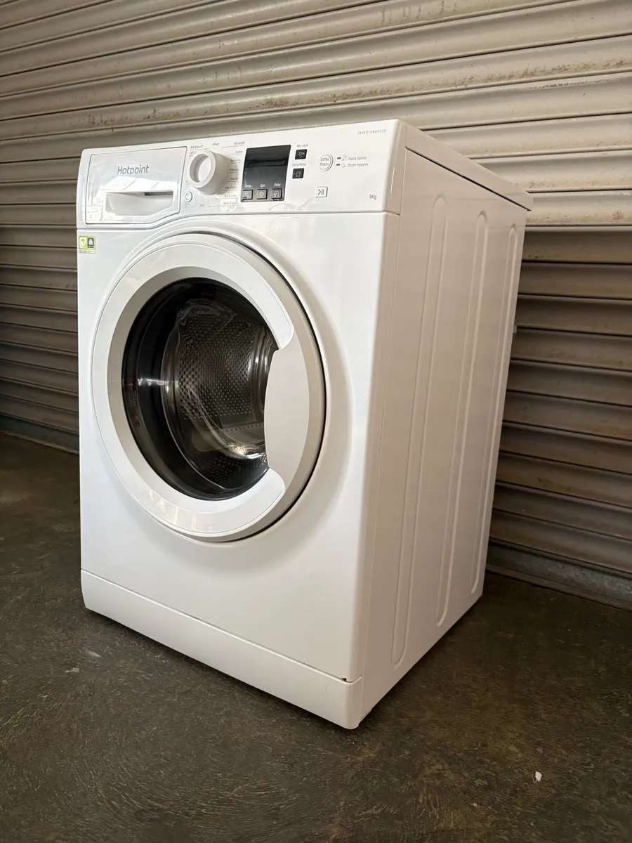 Hotpoint Washing Machine 9kg 1400 spin speed - Image 2