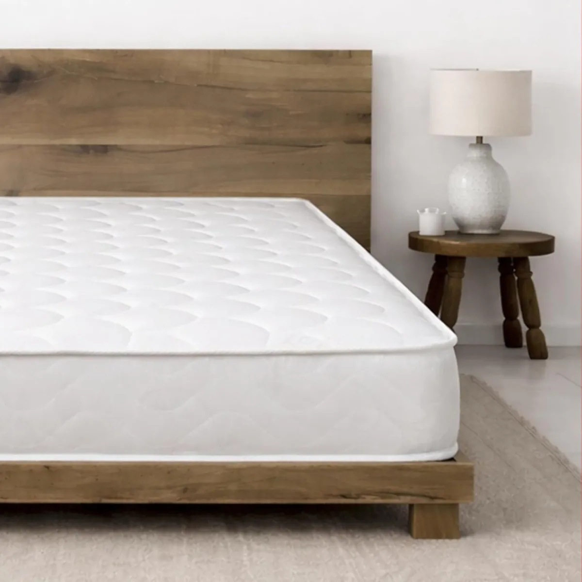 Small Double Mattress. Shell Design Memory Foam - Image 1