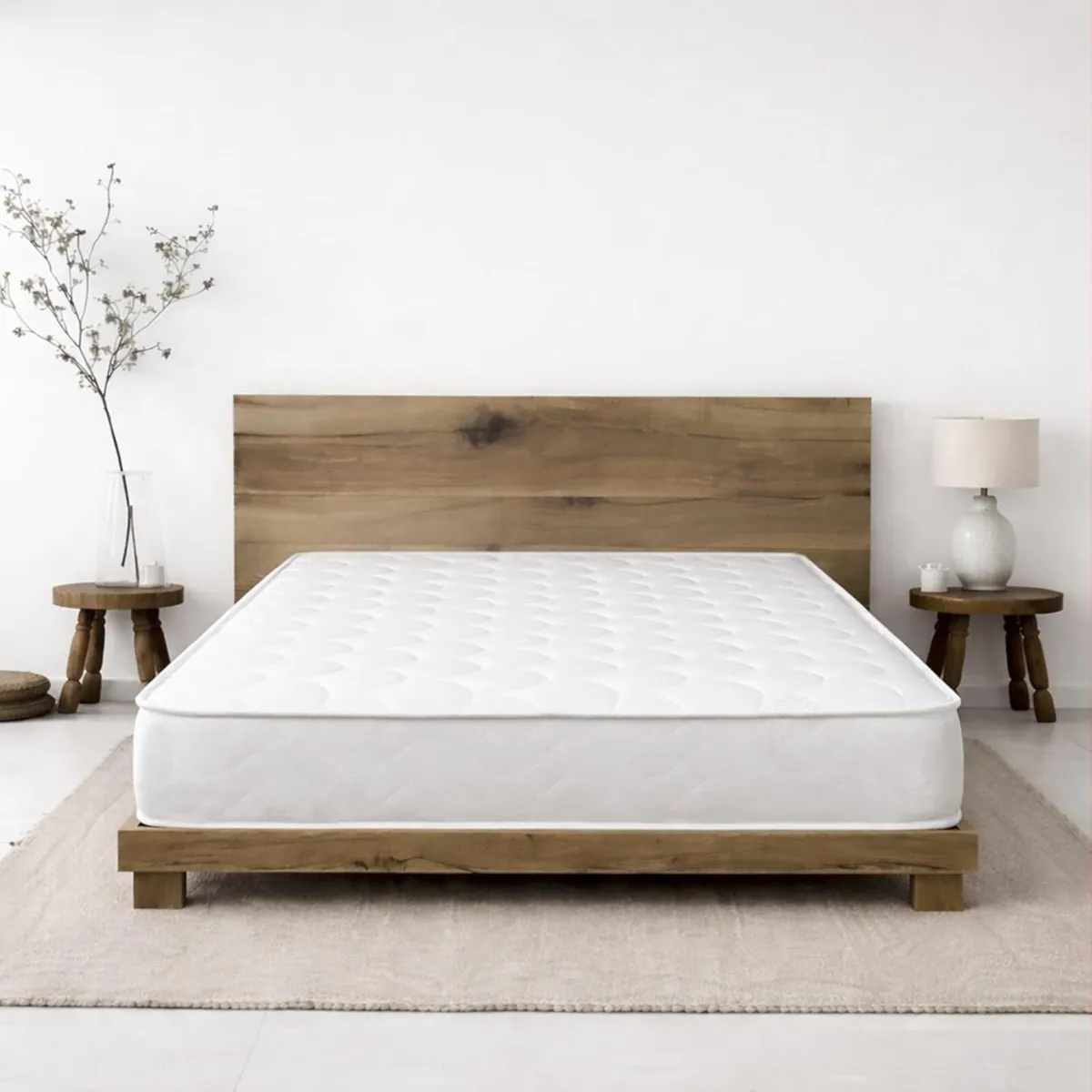 Small Double Mattress. Shell Design Memory Foam - Image 2