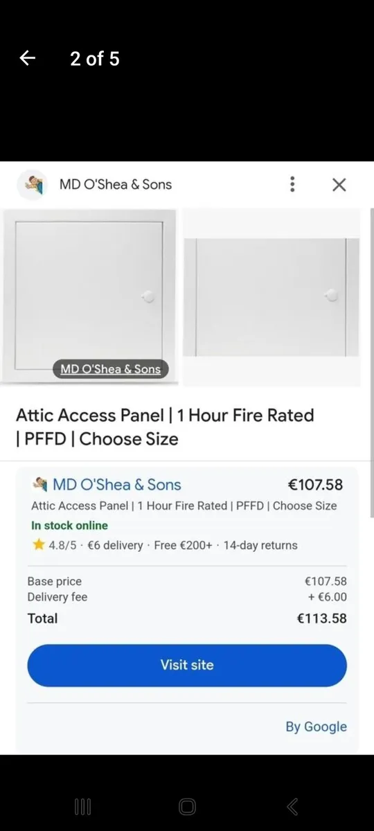 Insulated attic hatch - Image 2