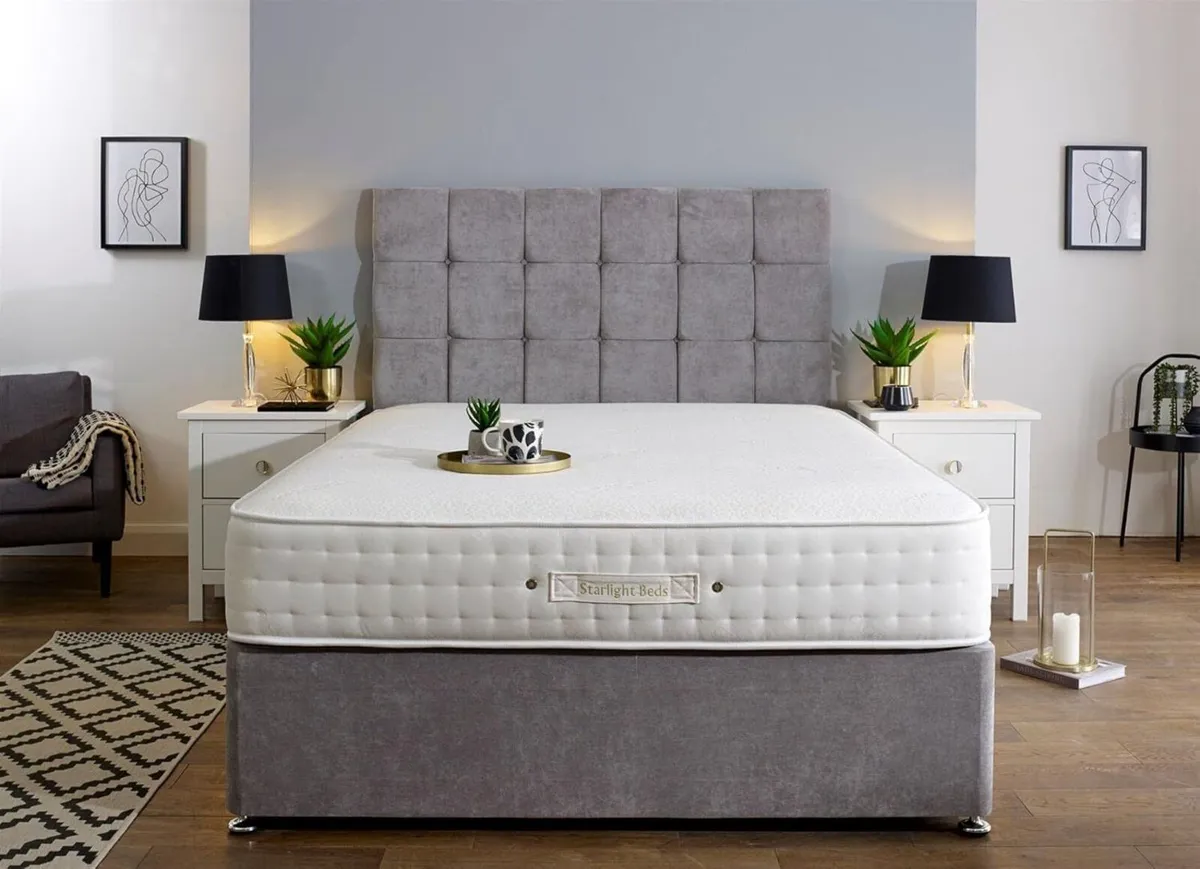 Single Pocket Sprung Mattress. 9 Inch Deep - Image 2