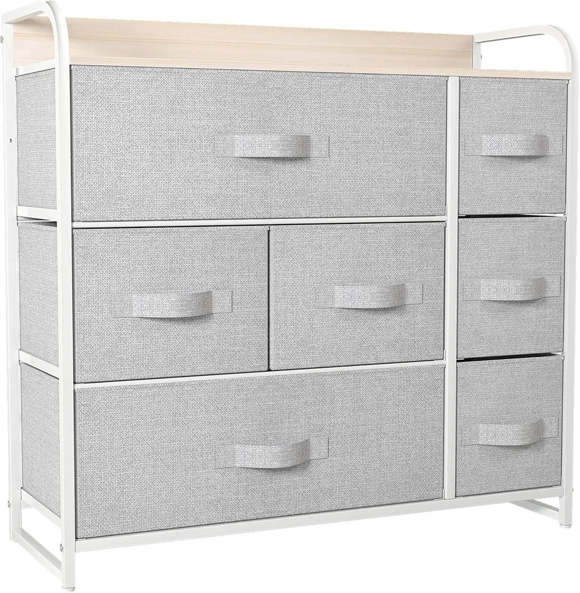 Chest of Drawers Non-Woven Fabric 7-Drawer - Image 1