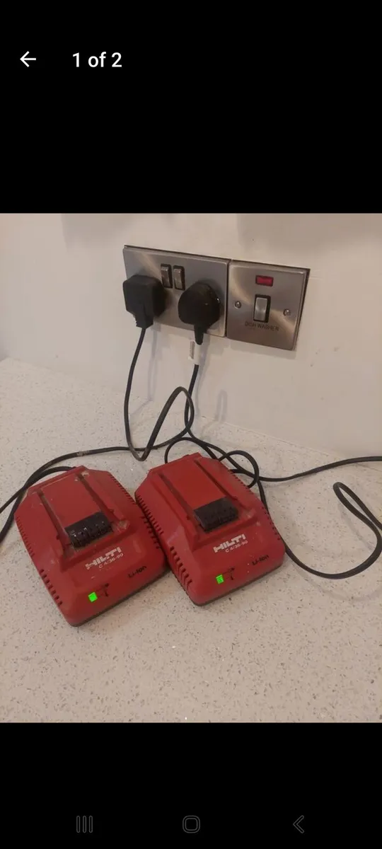 Hilti chargers - Image 1