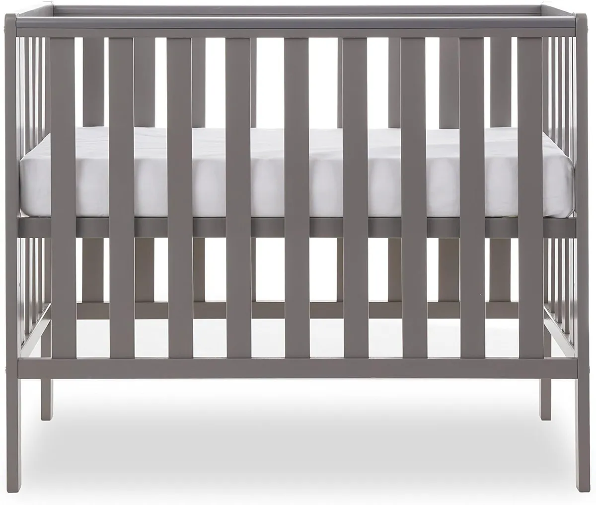 Bantam Space Saver Cot – Taupe Grey Compact 120 x - Image 3