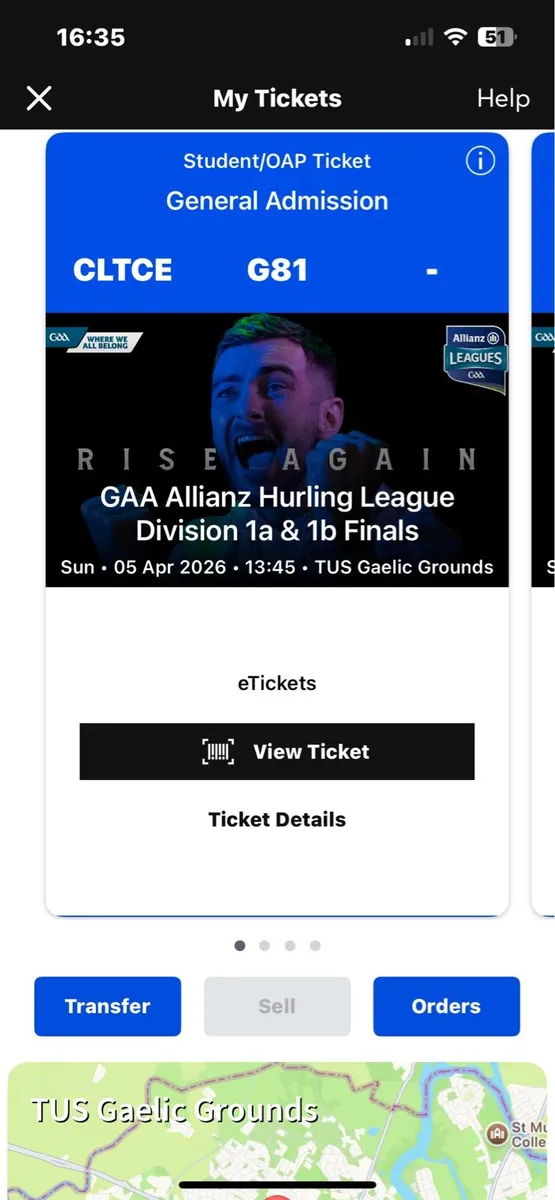 Cork v Limerick Clare End