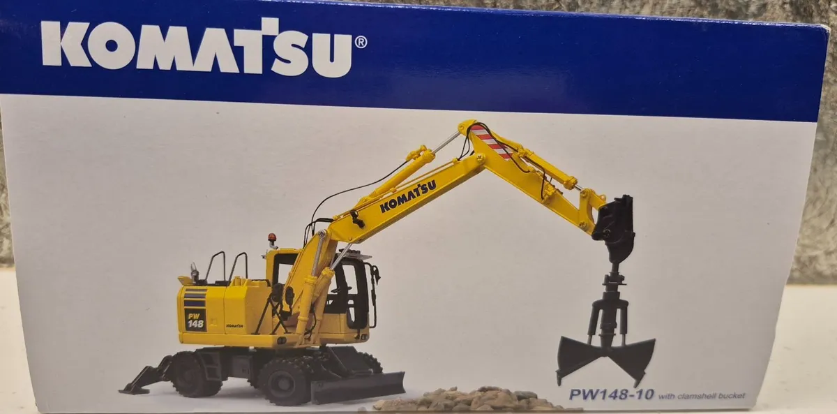Komatsu PW148-10 Excavator model - Image 3