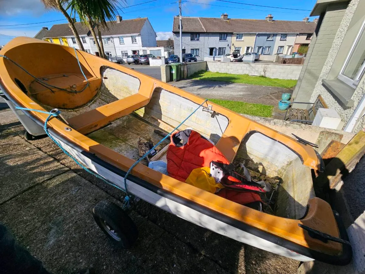 O sullivan boat and trailer - Image 2