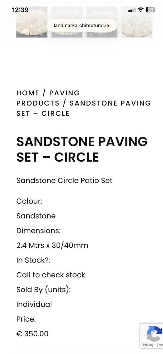 Limestone paving circle - Image 4