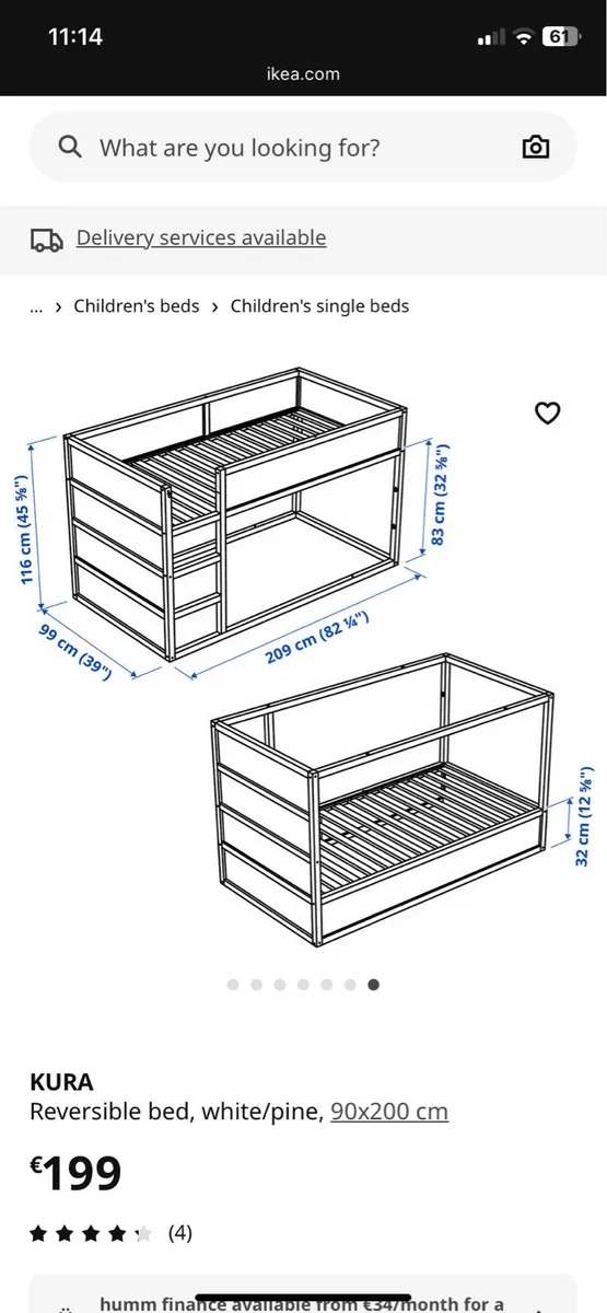 Kids bunk bed - Image 3