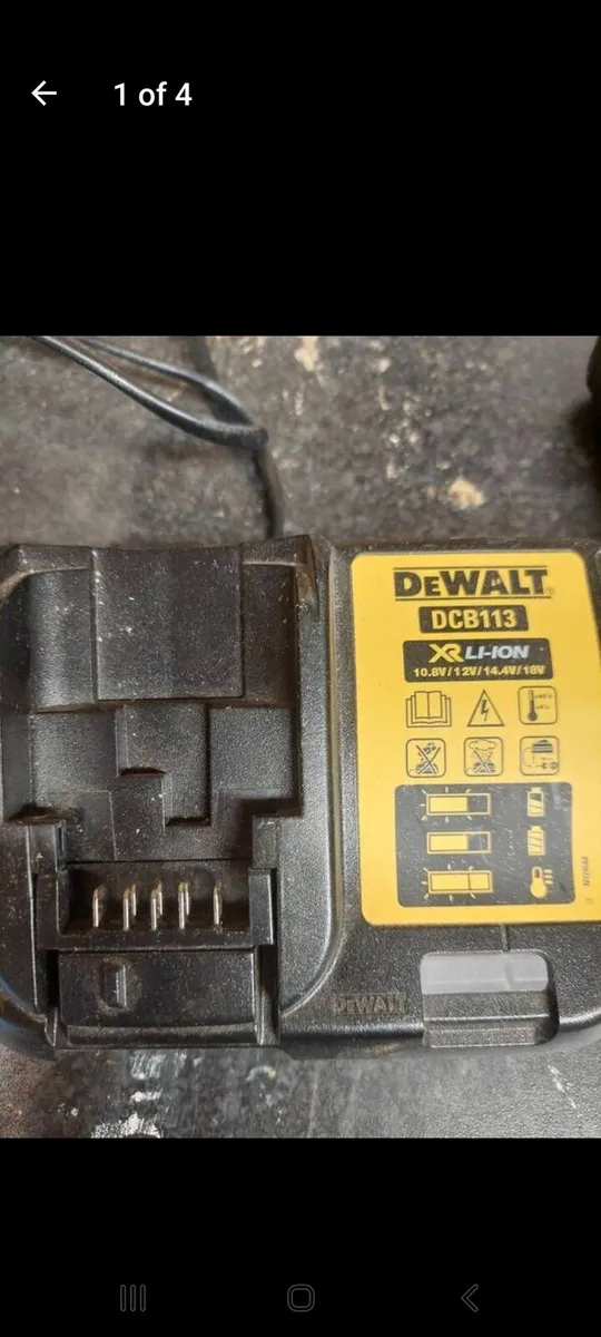 Dewalt chargers - Image 1