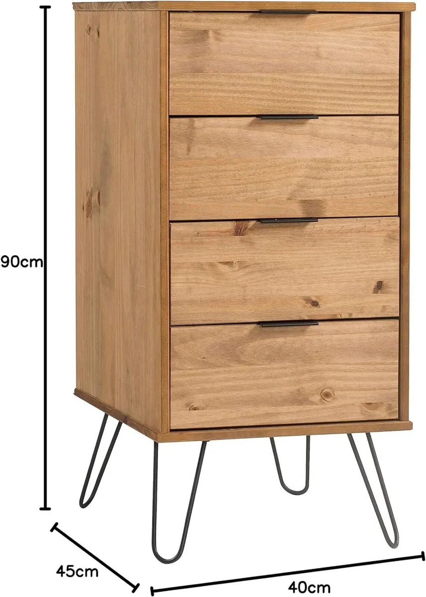 Acadia Chest of Drawers Cabinet Organiser - Image 2