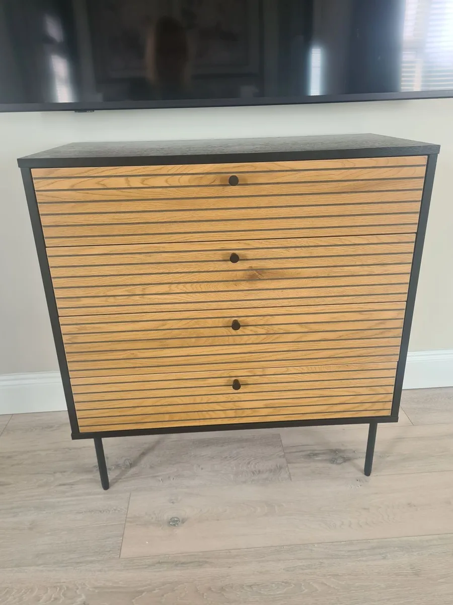 Ez Living Lina Chest of Drawers & 2 Lockers - Image 4