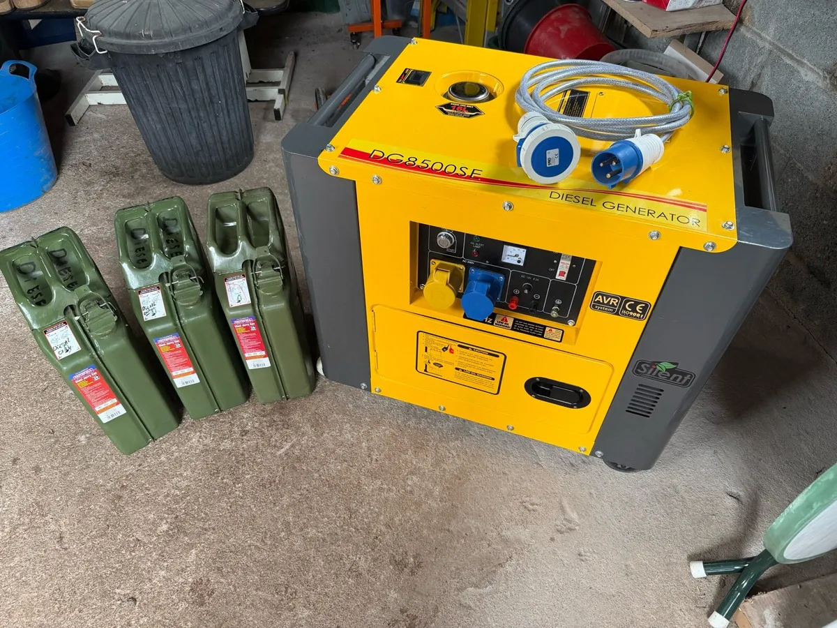Diesel 7 Kva Generator - never used! - Image 1