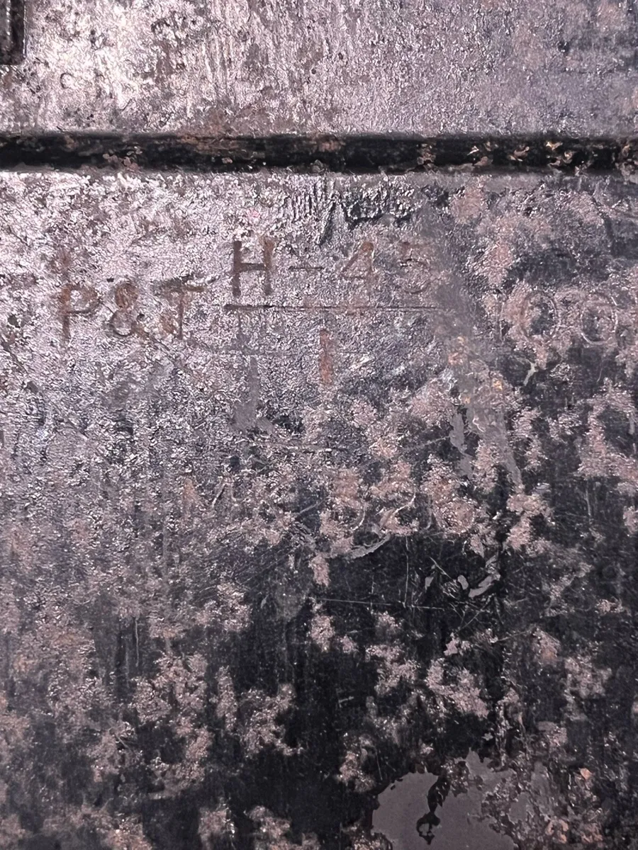 Vintage P&T 1948 Bakelite Telephone - Image 2