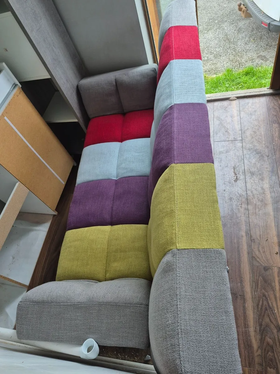 Bed , table and chairs , sofa bed. Chest drawers - Image 2