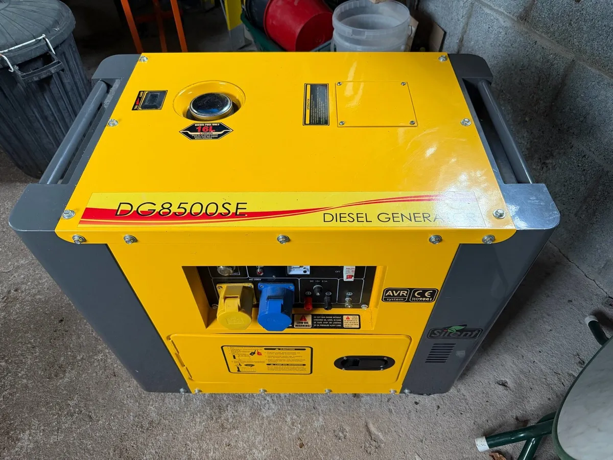 Diesel 7 Kva Generator - never used! - Image 4