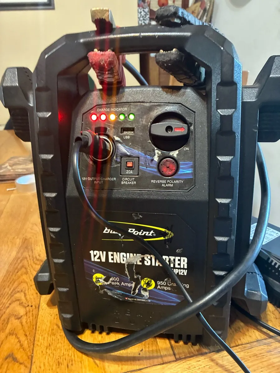 Jump starter EEIP12v blue -stone (snap on ) 2500 p - Image 3