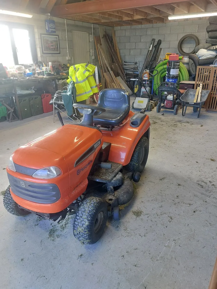 Lawnmower (Husqvarna tractor/ride on) - Image 3