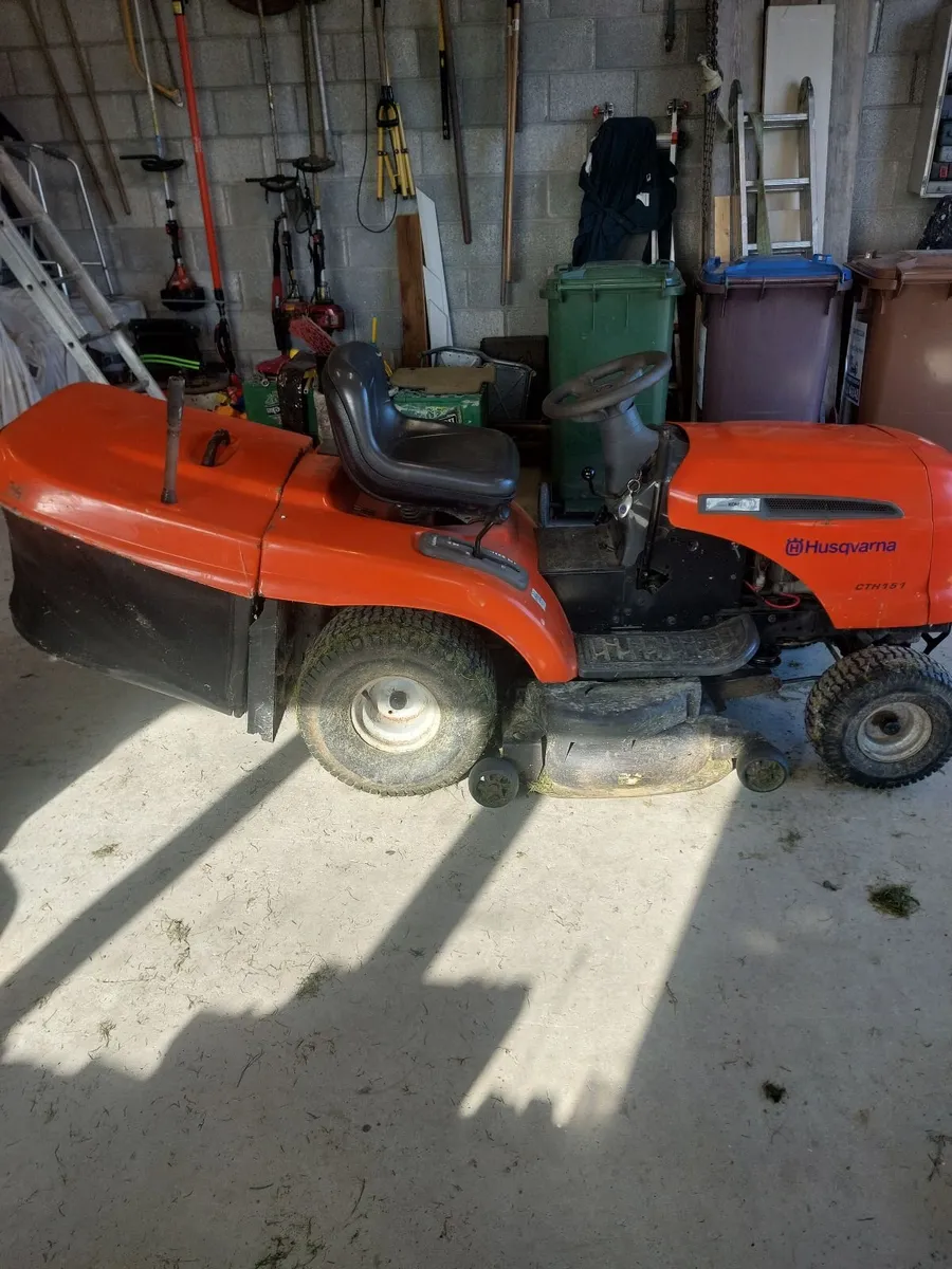 Lawnmower (Husqvarna tractor/ride on) - Image 1