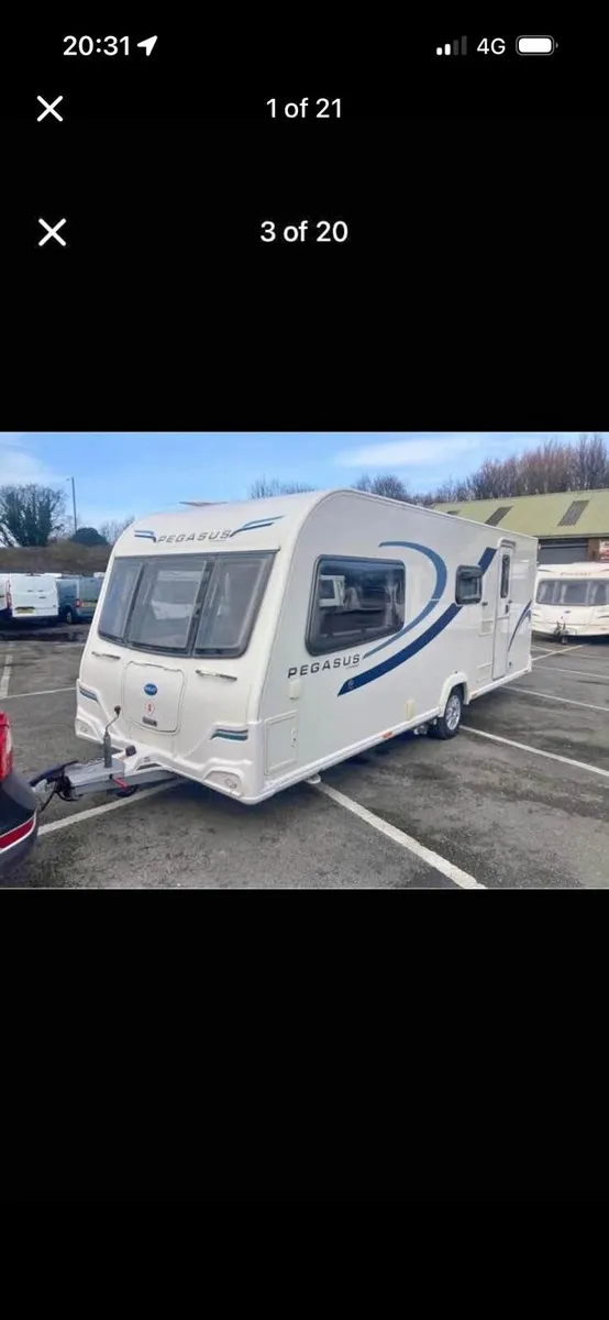 Stunning Bailey pegasus caravan - Image 1