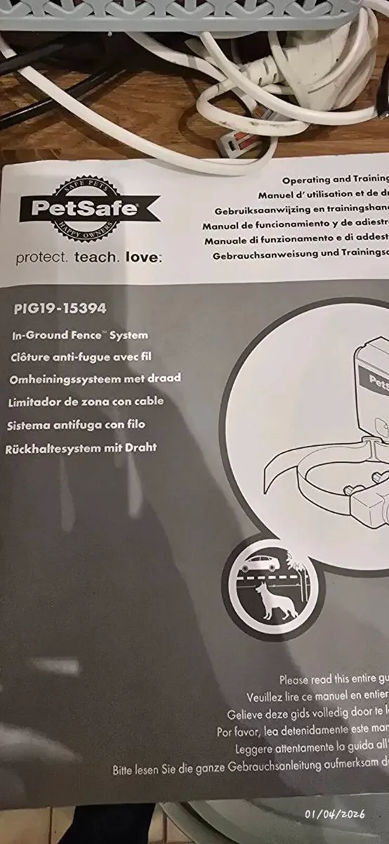 Pet safe in ground fence system - Image 1