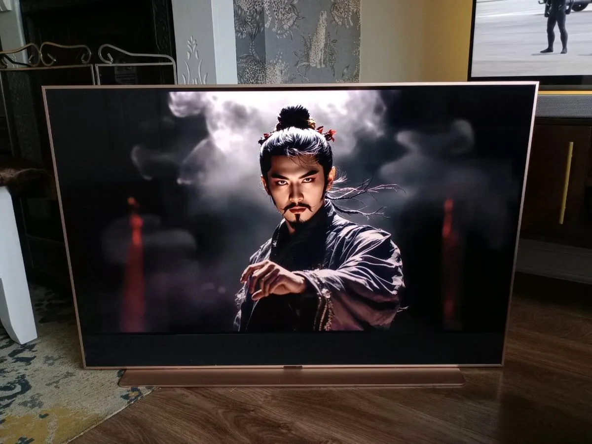 43" sky glass TV QLED Rose Gold - Image 1