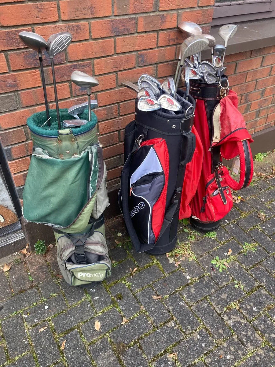 Golf Clubs / Trolleys / Balls and Tees - Image 1
