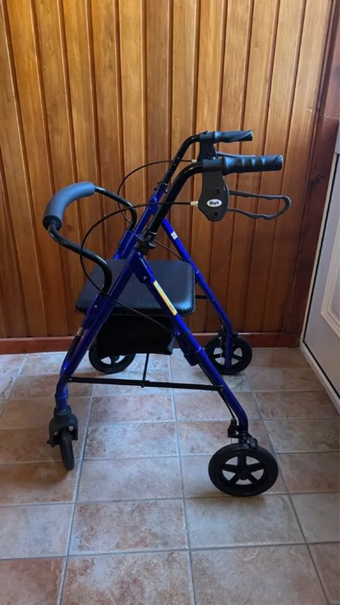New Lightweight Rollator - Cost 210 FREE walking frame inc. - Image 2