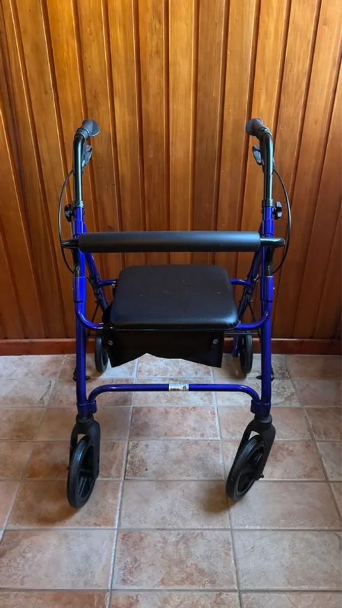 New Lightweight Rollator - Cost 210 FREE walking frame inc. - Image 4