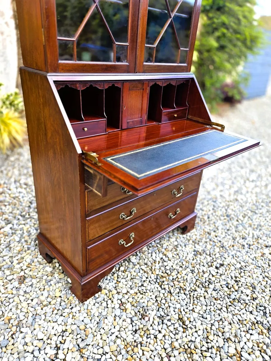 Edwardian Bureau Bookcase - Circa 1905 - Image 2