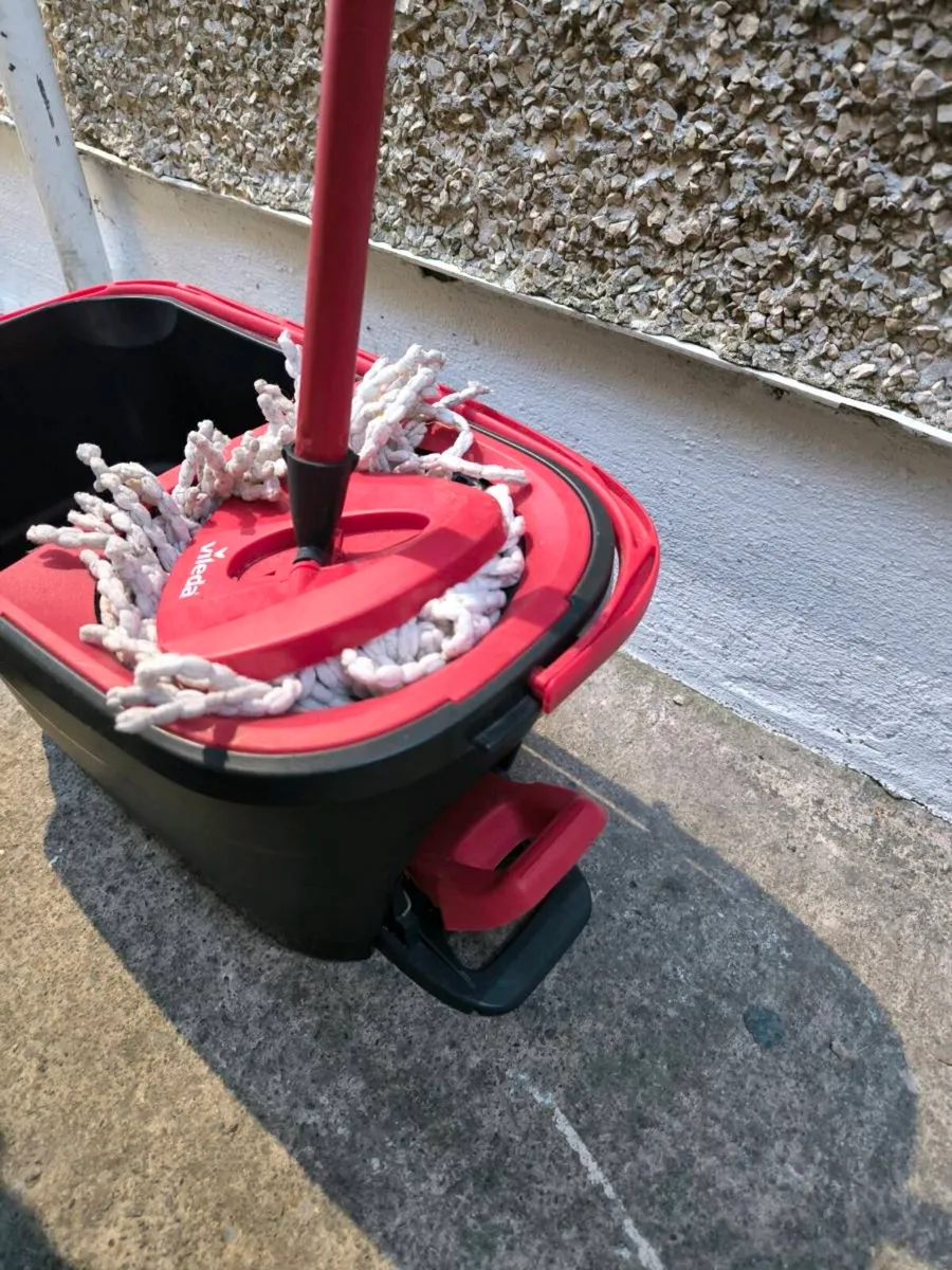 Vileda Pedal Mop & Bucket - Image 2