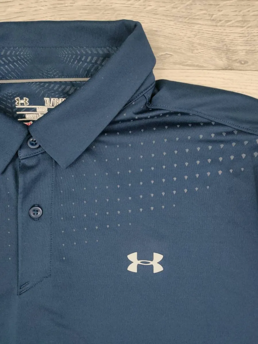 Under Armour Golf Polo Shirt Mens XL - Image 3