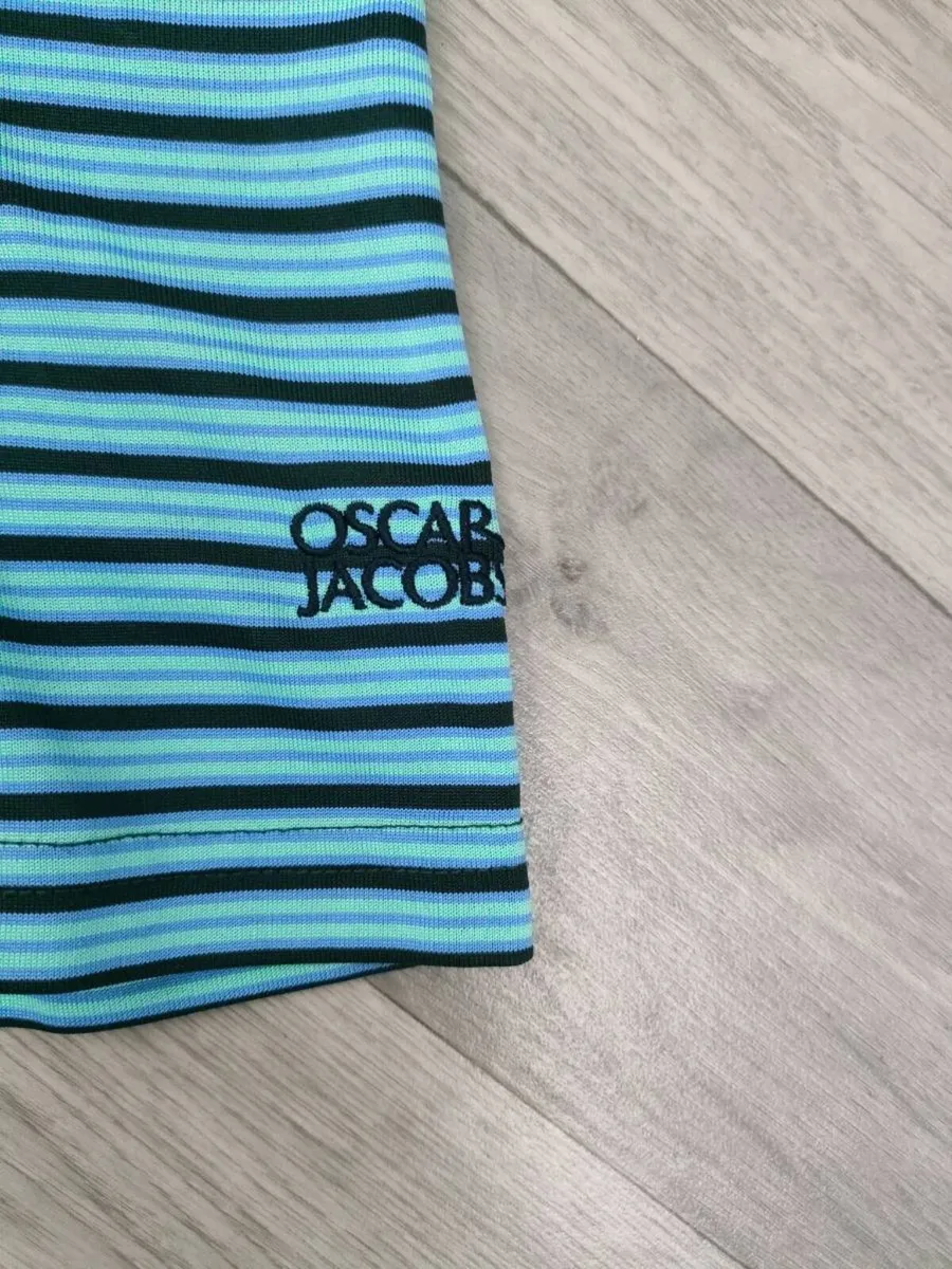 Oscar Jacobson Golf Polo Shirt Mens Medium - Image 3
