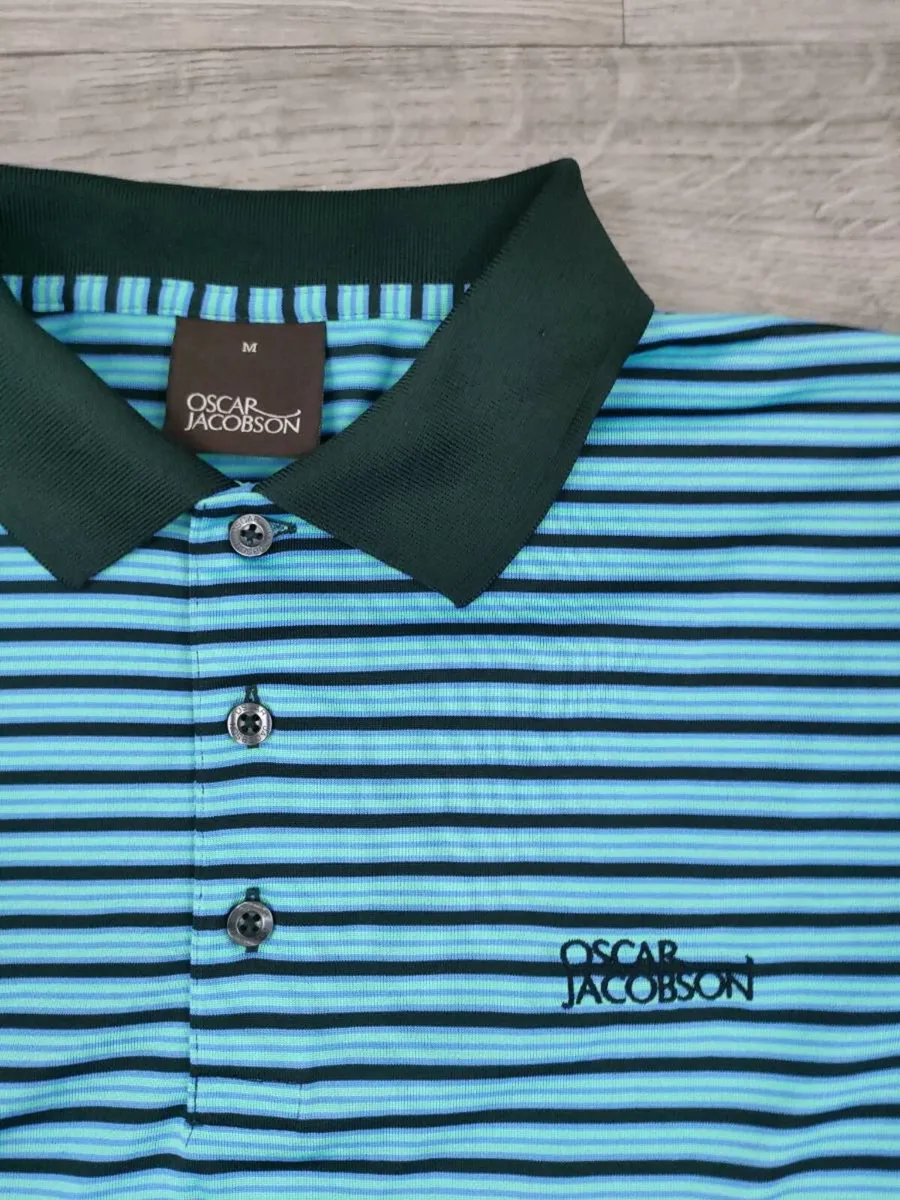 Oscar Jacobson Golf Polo Shirt Mens Medium - Image 4