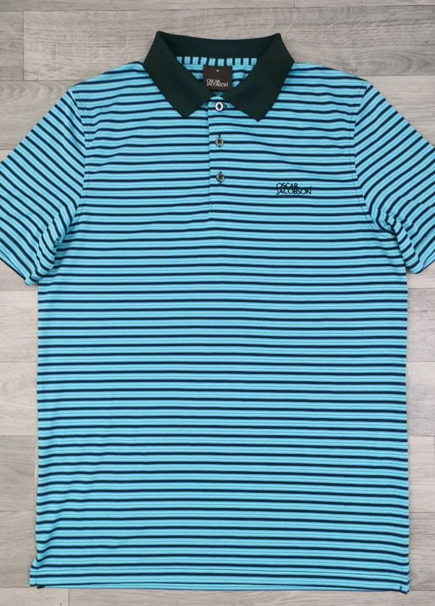 Oscar Jacobson Golf Polo Shirt Mens Medium - Image 2
