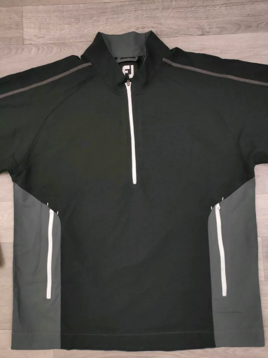 FootJoy FJ Half Zip Golf Jacket Mens Medium - Image 2