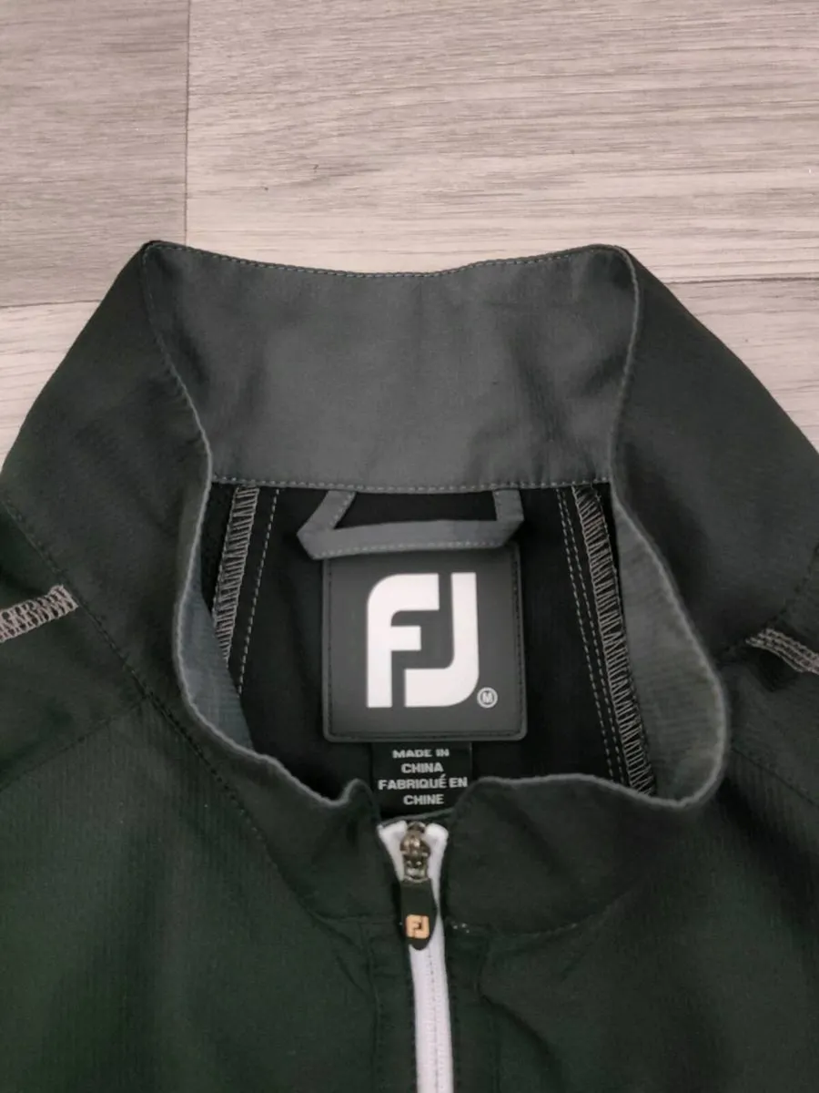 FootJoy FJ Half Zip Golf Jacket Mens Medium - Image 4