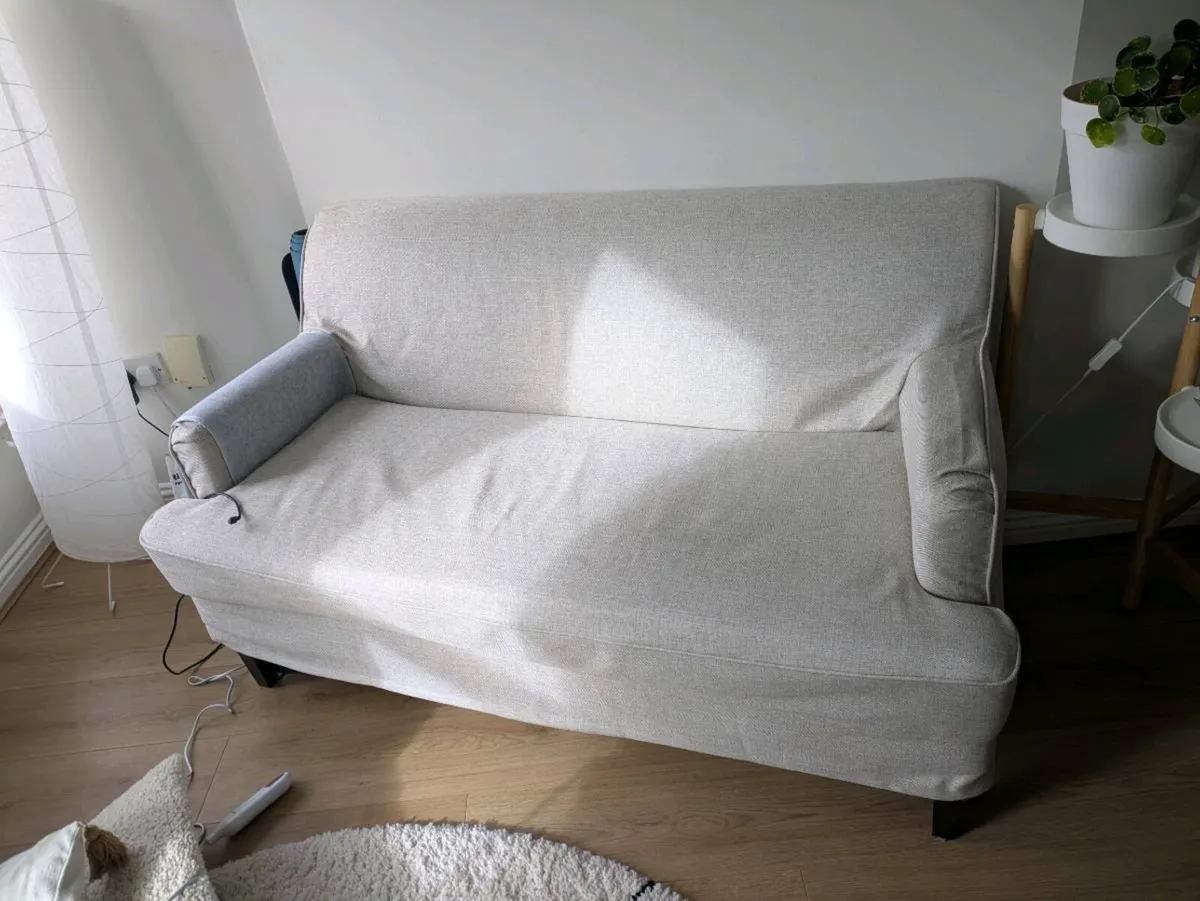 2 seater sofa - beige