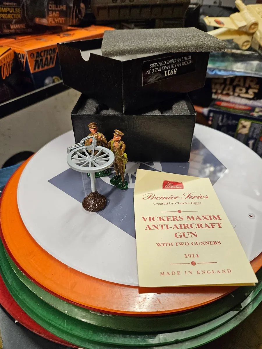 Britain's WW1 Vickers Maxim Anti Aircraft Set - Image 3