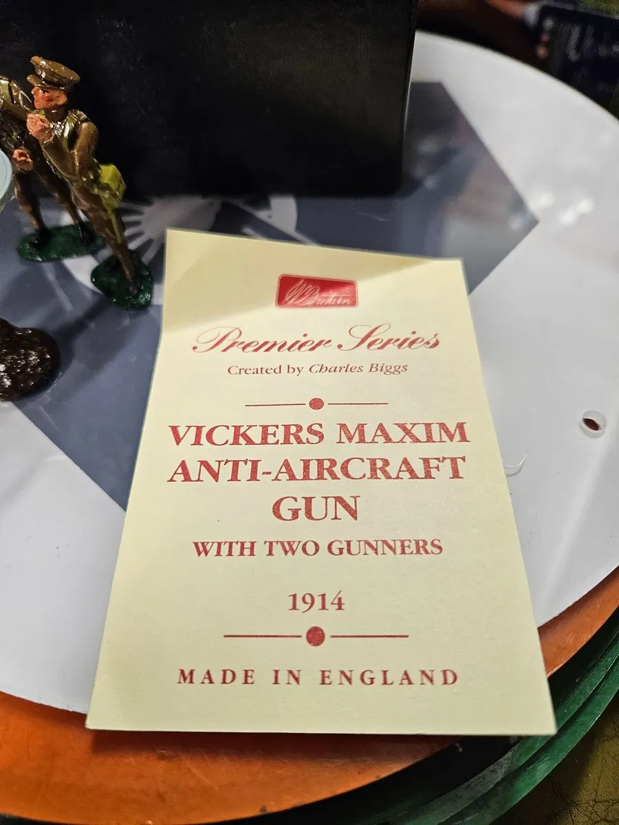 Britain's WW1 Vickers Maxim Anti Aircraft Set - Image 4