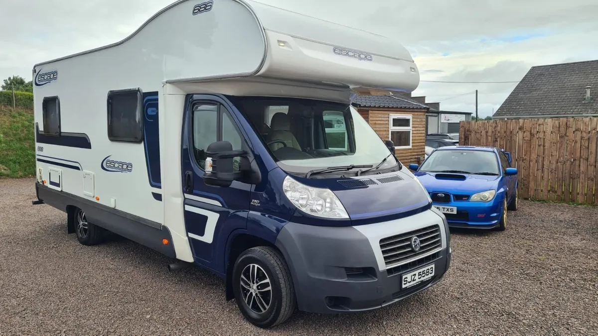2011 Fiat dicato 6 to 7 Berth camper - Image 1